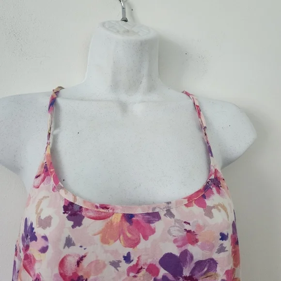 LoveShackFancy Faraday Floral-Print Slip Maxi Dress Size Medium - Picture 10 of 14